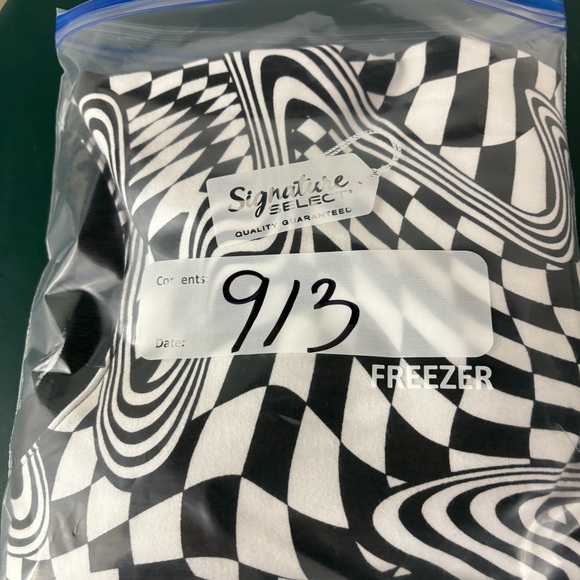 Wild Fable Women's XXL Black White Geometric Print Sweatshirt Abstract (913) - Picture 5 of 9